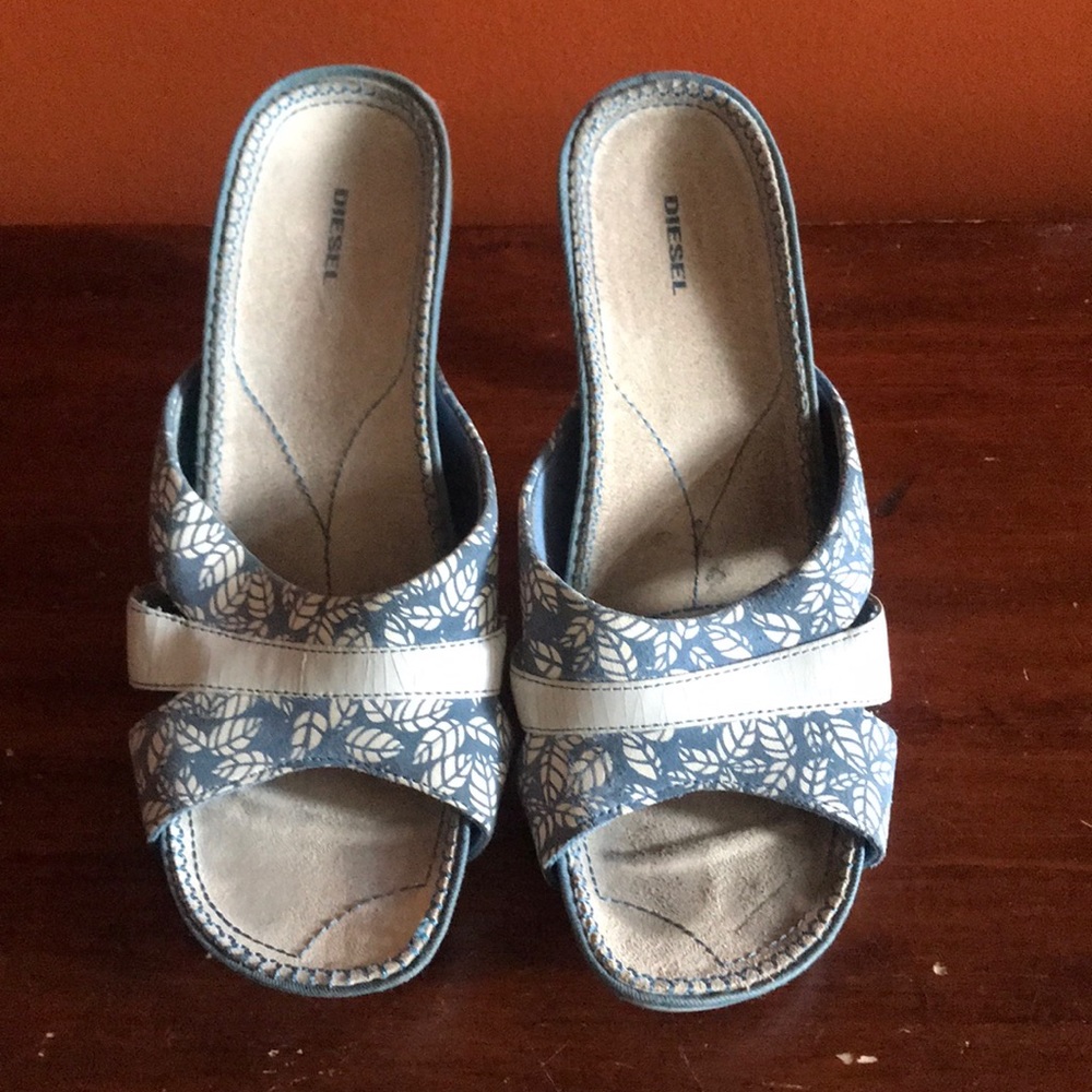 Diesel Thong Heels Sandals